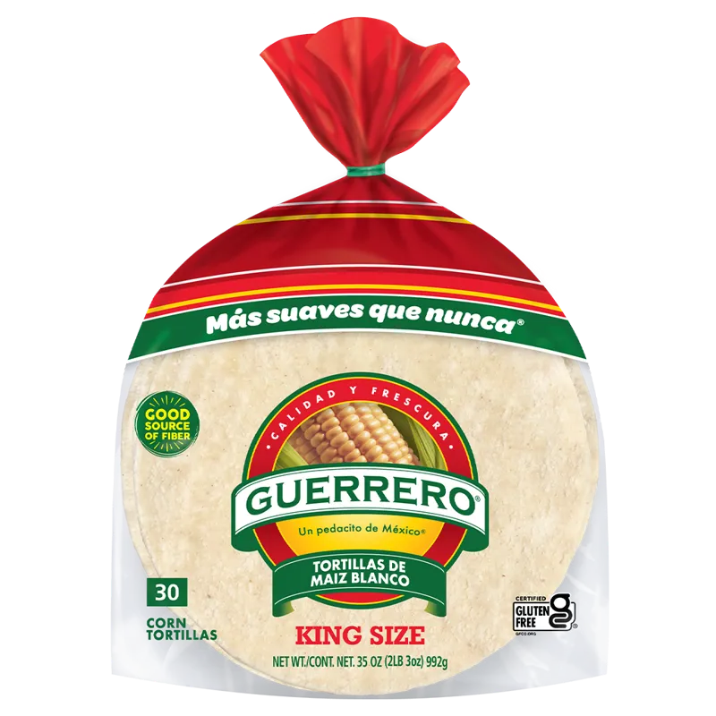 Guerrero Corn De Maiz Blanco Tortillas view 1