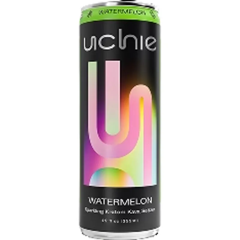 Uchie Watermelon Sparkling Kratom & Kava Seltzer view 1