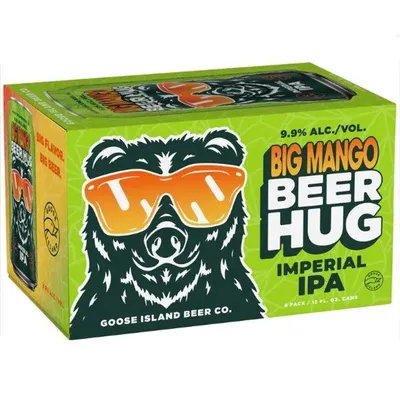 Goose Island Big Mango Beer Hug Imperial IPA 6-pack (6 x 12 oz cans)