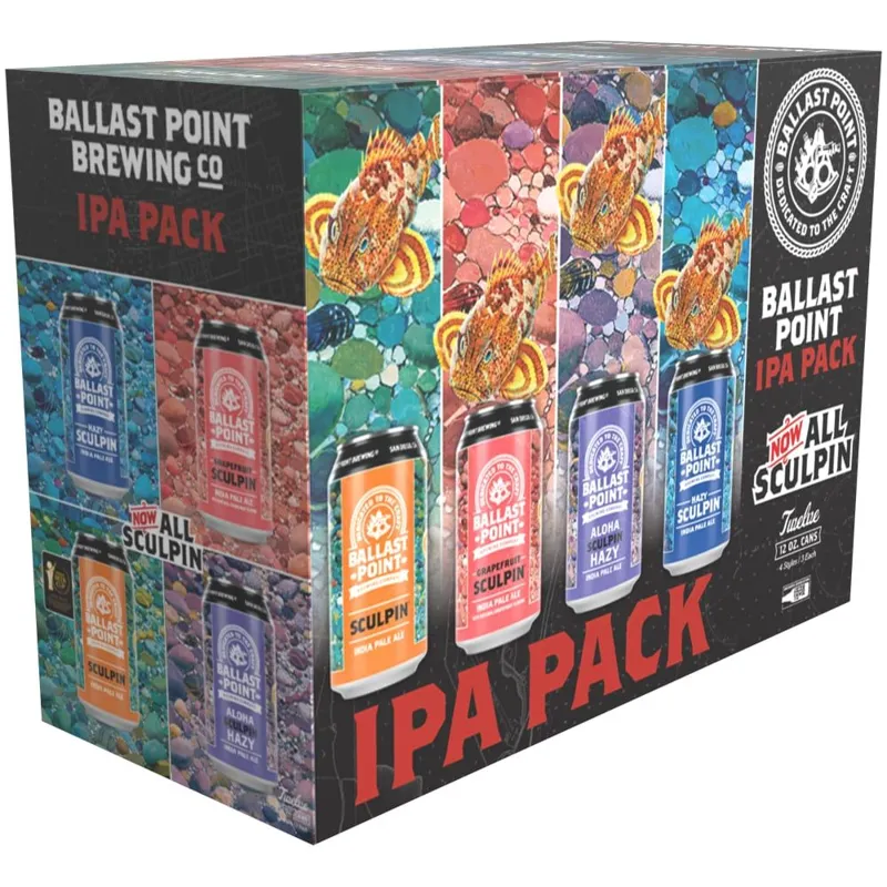 Ballast Point IPA Variety Mix view 1