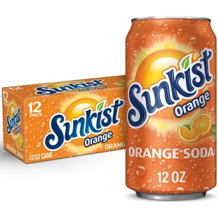 Sunkist Orange Soda Box