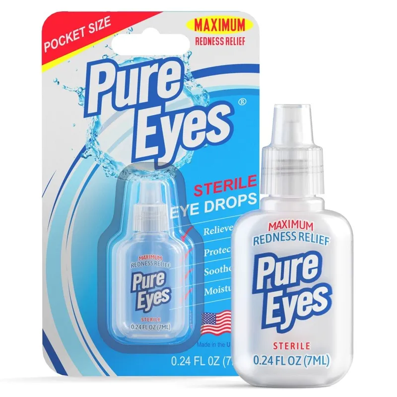 Pure Eyes Sterile Eye Drops Redness Relief view 1
