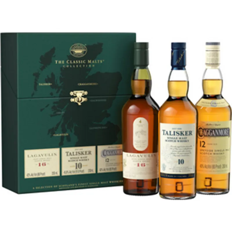 Talisker the Classic Malt Strong Collection Gift Set view 1