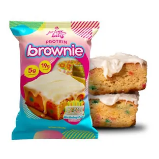 Prime Bites Protein Brownie Birthday Cake Blondie