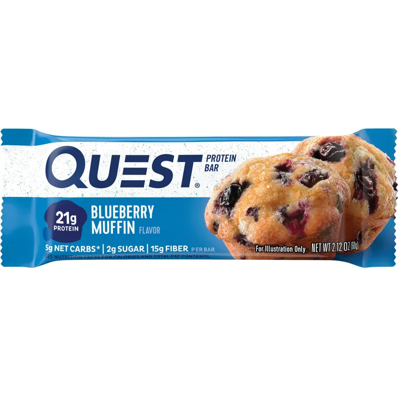 Quest Protein Bar Blueberry Muffin view 1