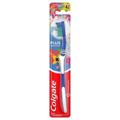 Colgate Plus Soft Toothbrush 1 ct