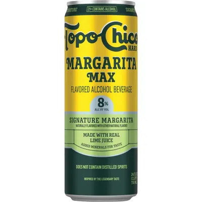 Topo Chico Hard Margarita MAX Signature Margarita 24 oz can