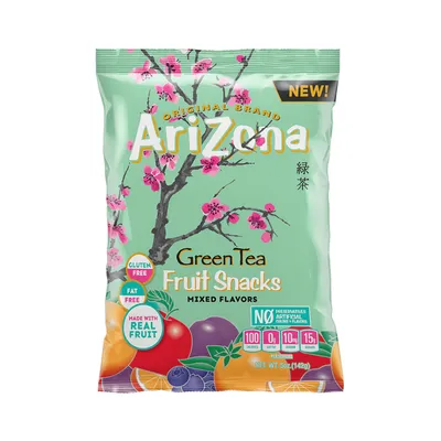 Arizona Green Tea Fruit Snacks 5 oz