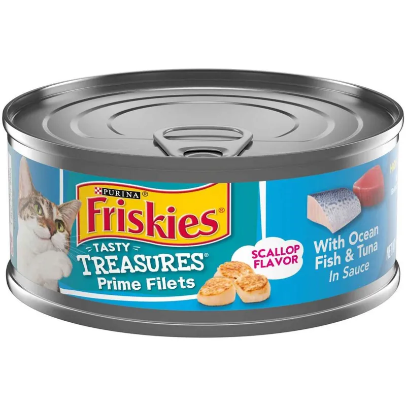 Friskies Prime Filets Ocean Whitefish & Tuna in Sauce view 1