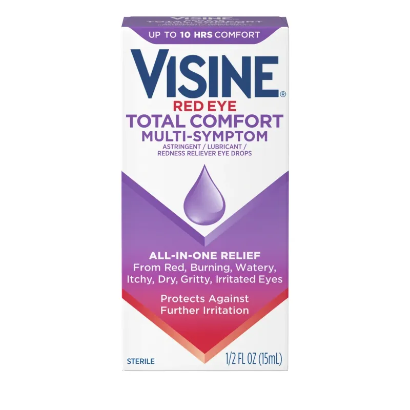 Visine Red Eye Total Comfort Multi-Symptom Eye Drops view 1