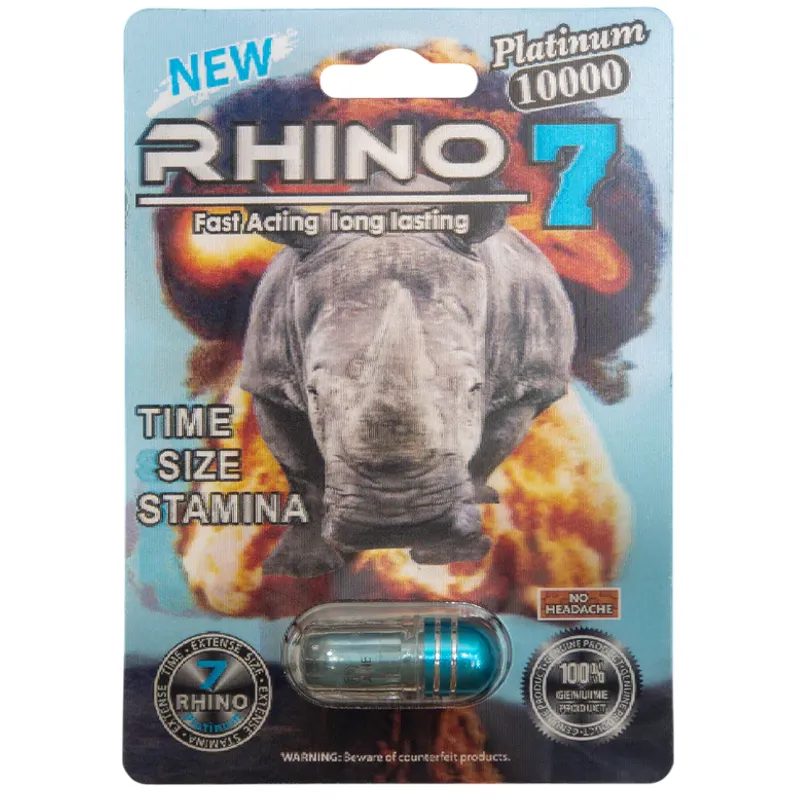 Rhino7 Platinum 10K Male Enhancement view 1