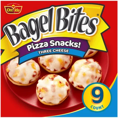 Bagel Bites Three Cheese Pizza Snacks 7 oz Box
