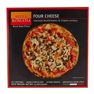 Pizza Romana Four Cheese Box
