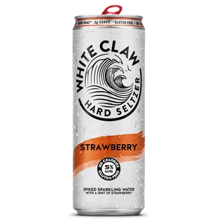 White Claw Strawberry Hard Seltzer