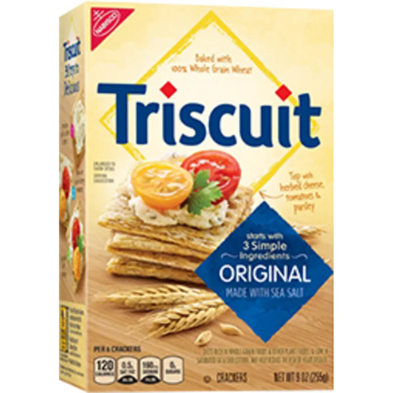 Nabisco Triscuit Crackers Original Made With Sea Salt view 1