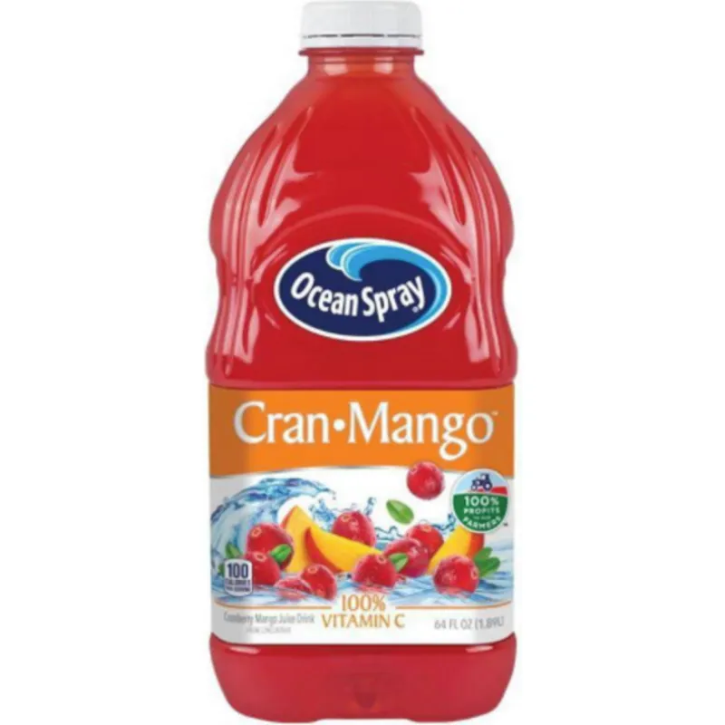 Ocean Spray Cran-Mango Cranberry Mango Juice Drink 100% Vitamin C view 1