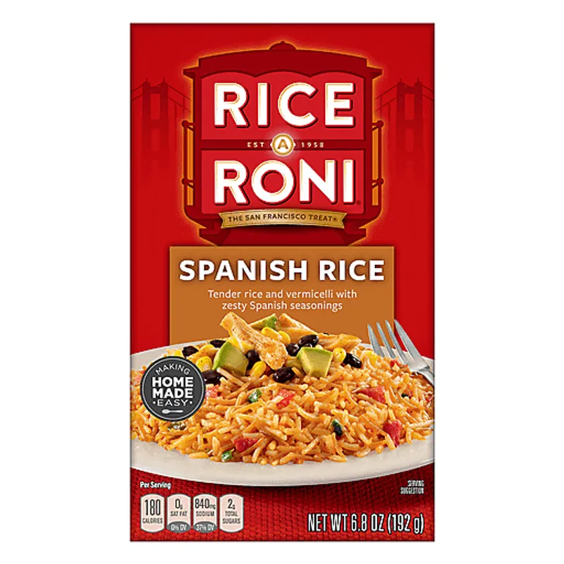 Rice-A-Roni Spanish Rice Box view 1