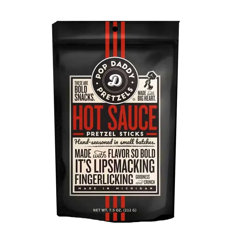 Pop Daddy Hot Sauce Pretzel Sticks view 1