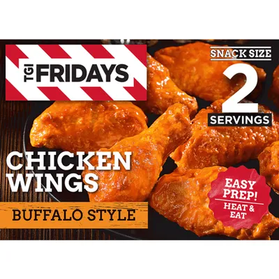 TGI Fridays Buffalo Style Chicken Wings 9 oz Box