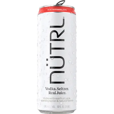 Nutrl Watermelon Vodka Seltzer 700ml Bottle