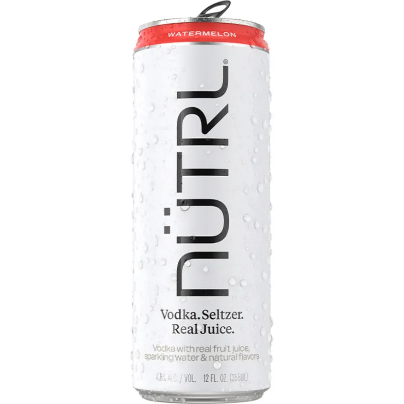 Nutrl Watermelon Vodka Seltzer view 1