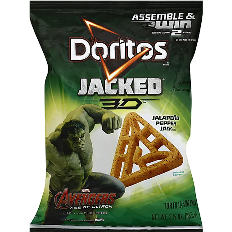 Doritos Jacked 3D Jalapeño Pepper Jack view 1