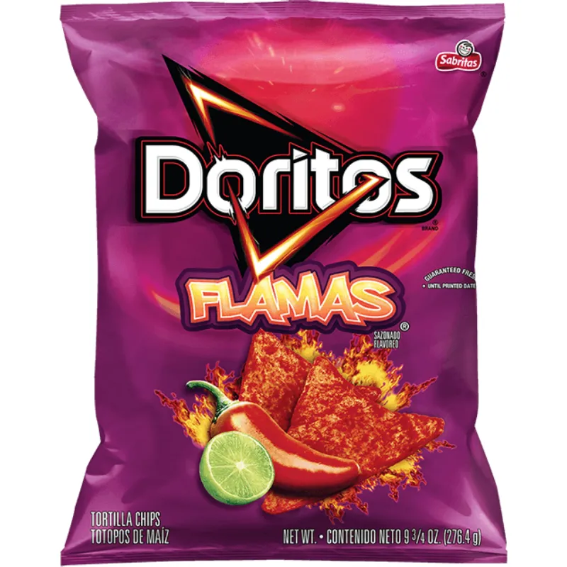 Doritos Tortilla Chips Flamas Flavored view 1