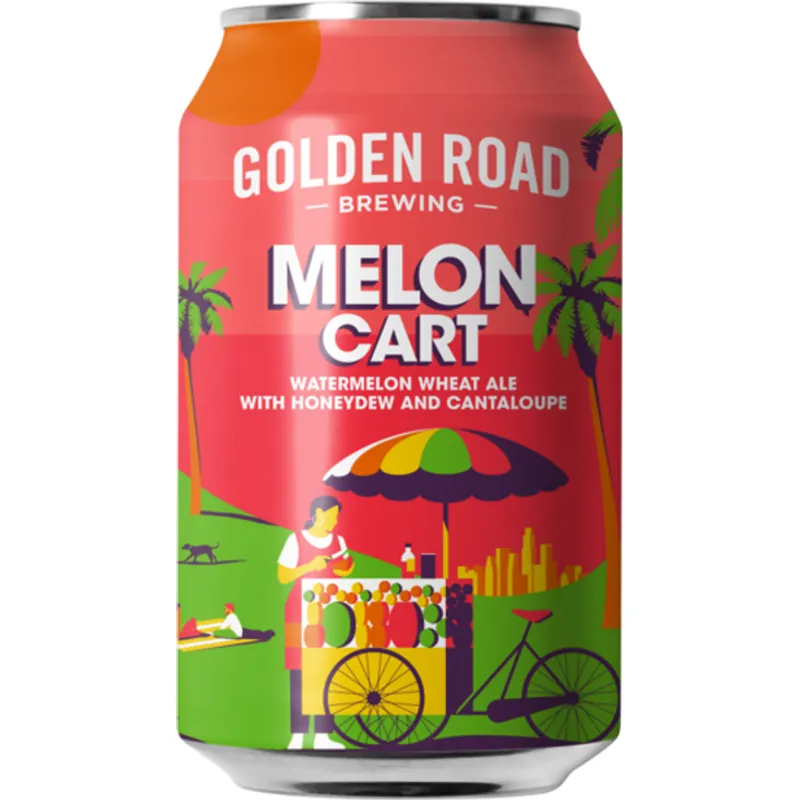 Golden Road Brewing Melon Cart view 1