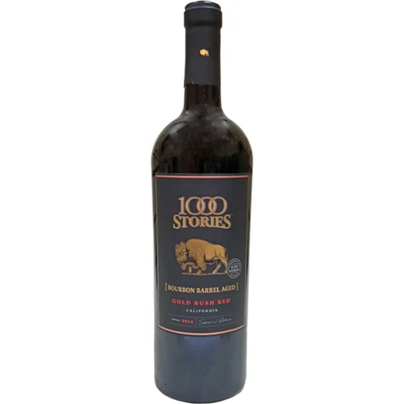 1000 Stories Gold Rush Red Mendocino County Bourbon Barrel Aged Red Wine Blend view 1