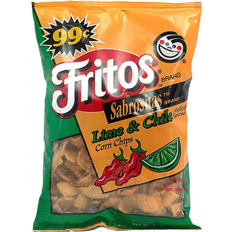 Fritos Corn Chips Lime & Chili view 1