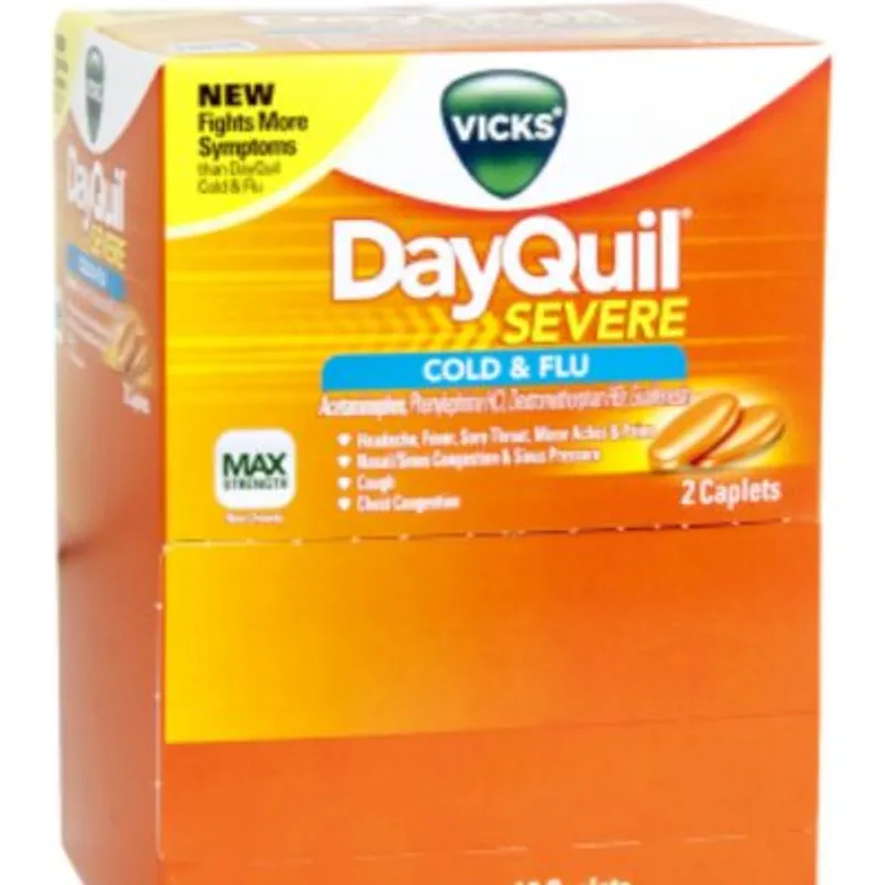 Viscks Dayquil Severe Cold & Flu view 1