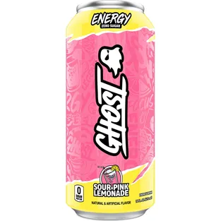 Ghost Zero Sugar Sour Pink Lemonade Energy Drink