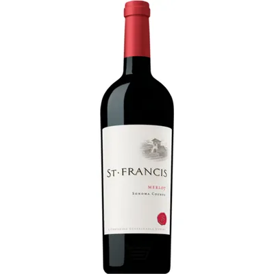 St Francis Merlot 750mL
