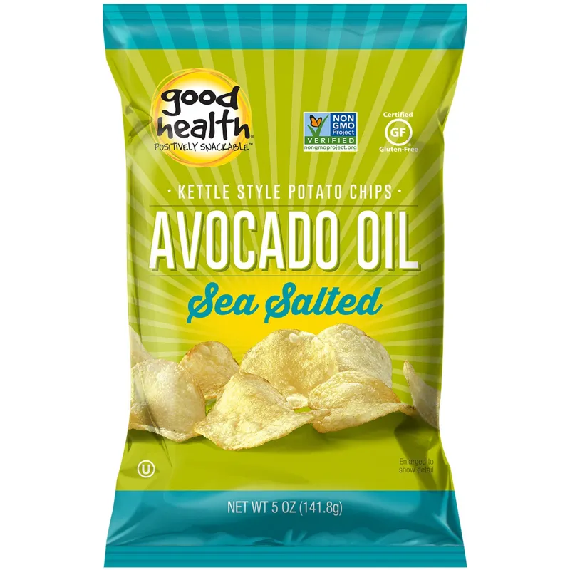Good Health Potato Chips Kettle Chips Avocado Oil Sea Salt view 1