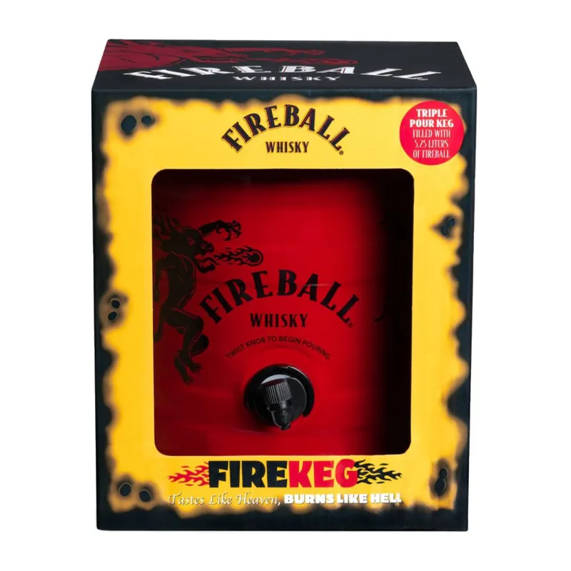 Fireball Cinnamon Whisky view 1