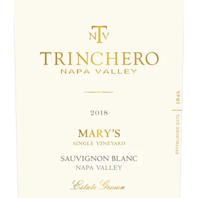 Trinchero Mary's Vineyard Sauvignon Blanc 750mL