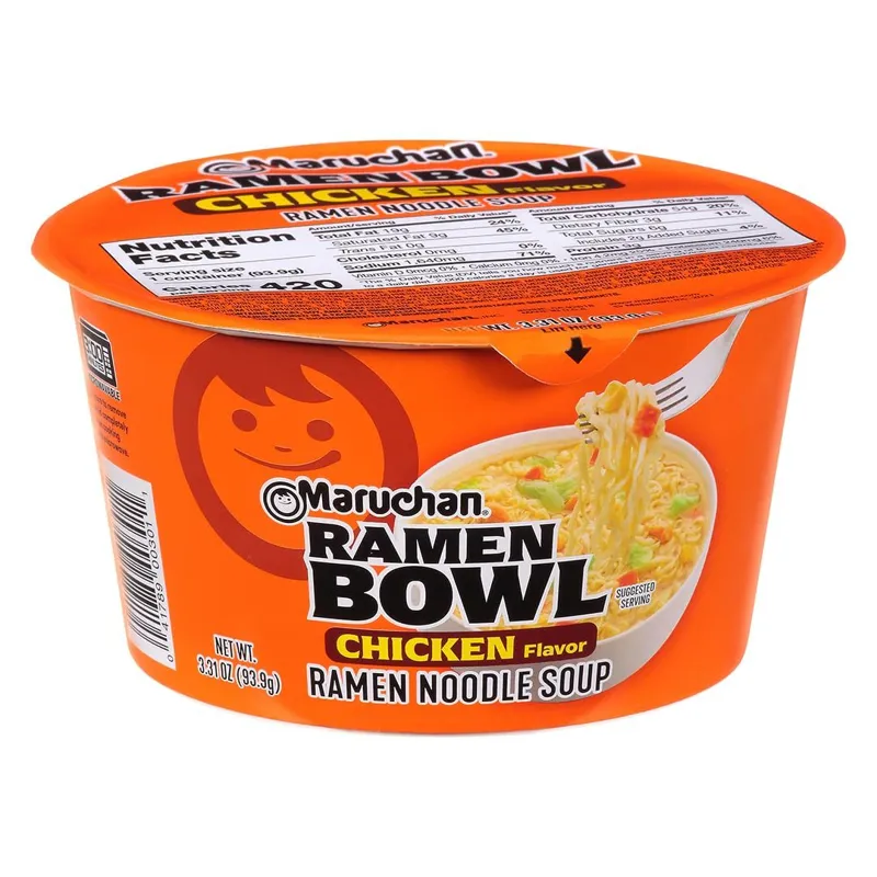 Maruchan Chicken Flavor Ramen Bowl view 1