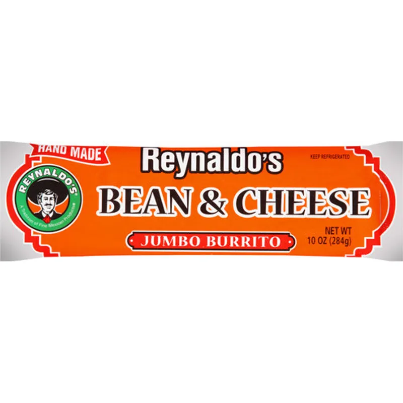Reynaldo's Bean & Cheese Jumbo Burrito view 1