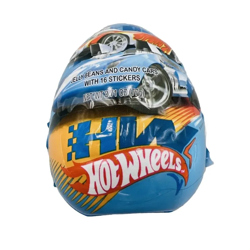 Hot Wheels Mega Surprise Egg with Jelly Beans and Surprise Toy Car view 1
