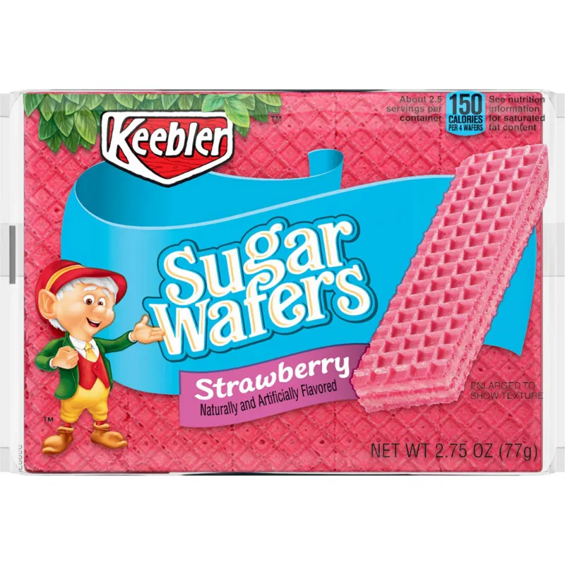 Keebler Strawberry Sugar Wafers view 1