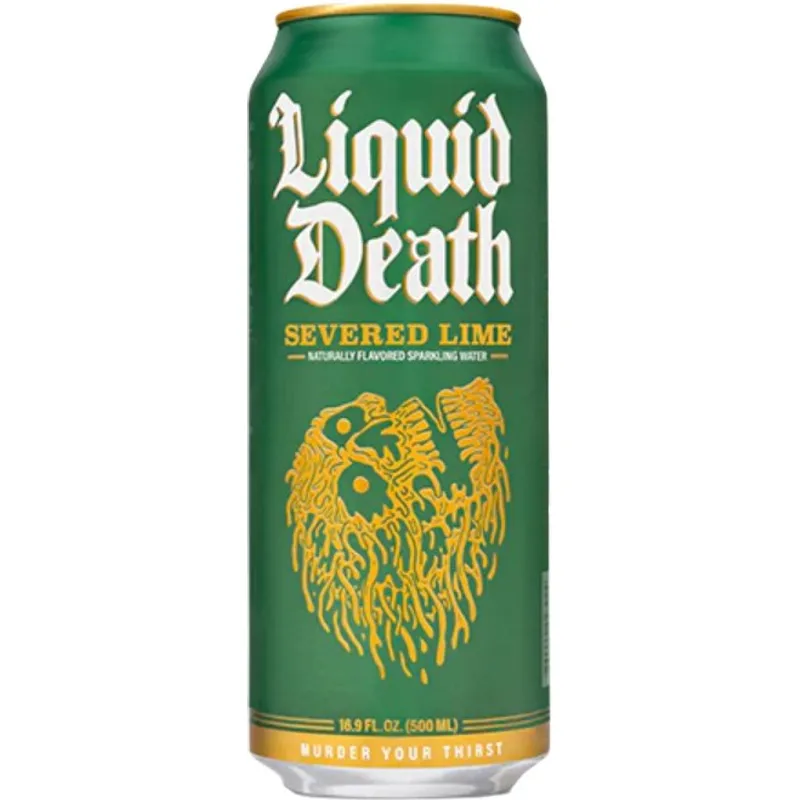 Liquid Death Severed Lime view 1