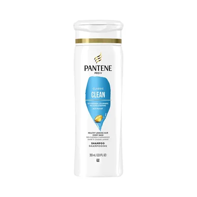 Pantene Pro-V Classic Clean Shampoo 12 oz Bottle