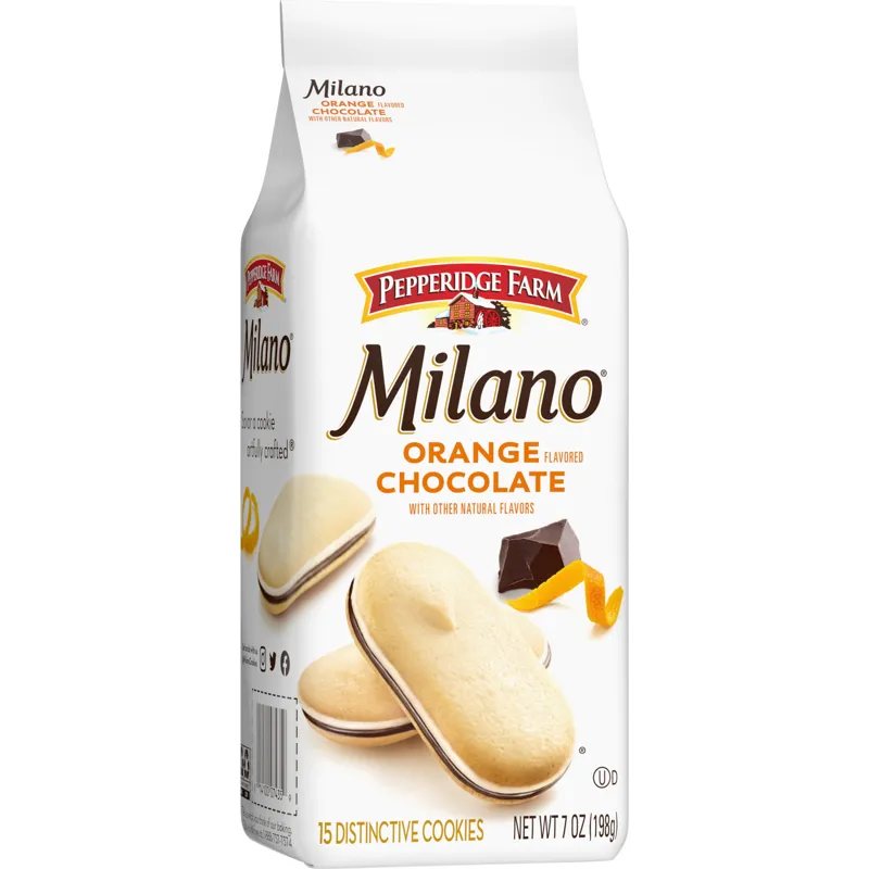 Pepperidge Farm Milano Cookies Orange Chocolate view 1