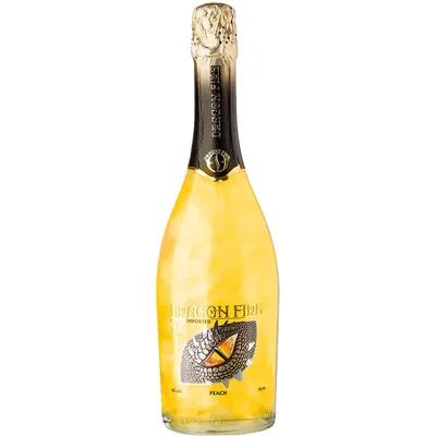 Dragon Fire Peach Sparkling Moscato 750 mL