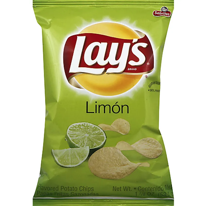 Lay's Limón Potato Chips view 1