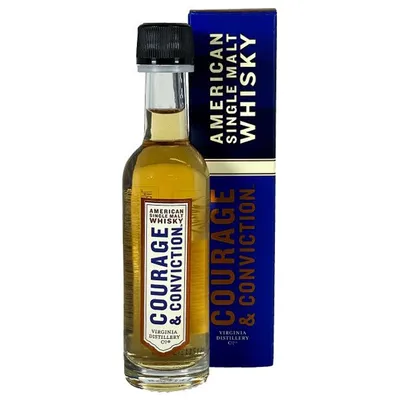 Virginia Distillery Co. Courage & Conviction American Single Malt Whiskey 50ml