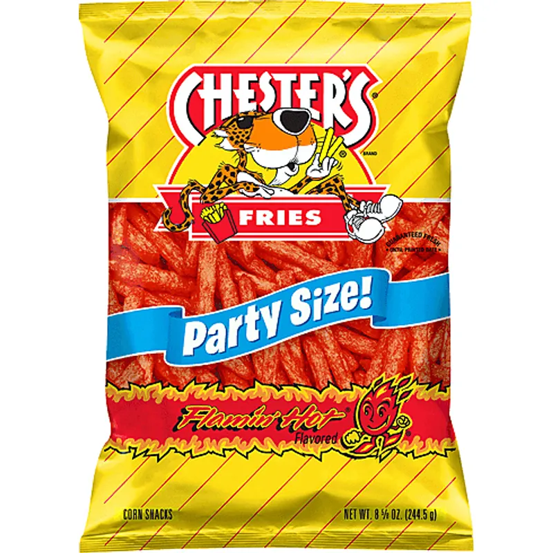 Chester's Corn Snacks Flamin Hot Fries view 1