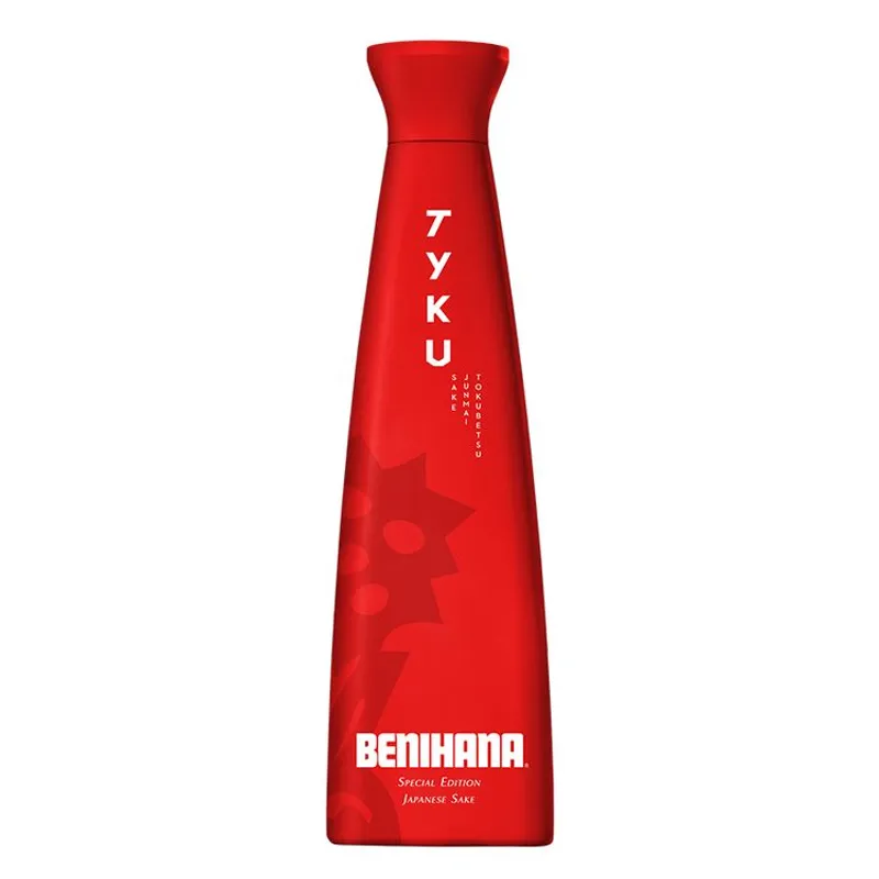 TYKU Sake Benihana Junmai Tokubetsu view 1