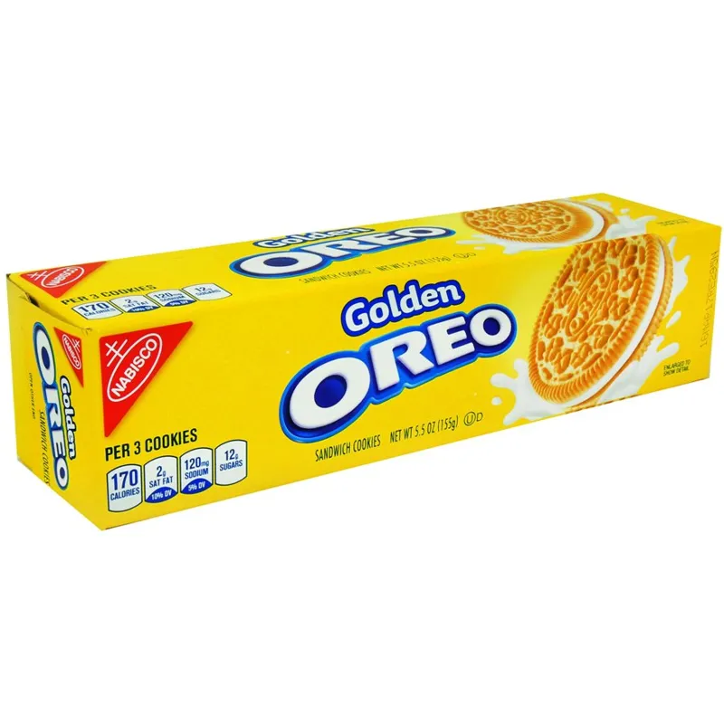 Nabisco Golden Oreo Sandwich Cookies Box view 1