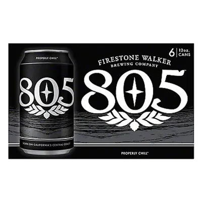 Firestone Walker 805 Blonde Ale 6 Pack 12 oz Cans